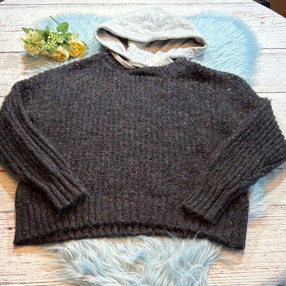 NWT Offline by Aerie Knit Sweater with Hood sz XS - Picture 1 of 10